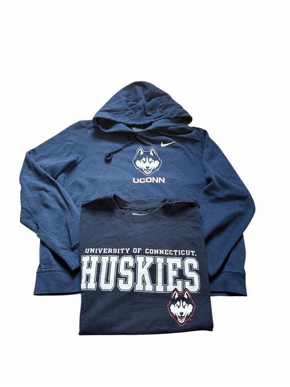 Nike Navy UConn Huskies Hoodie and Tee Set